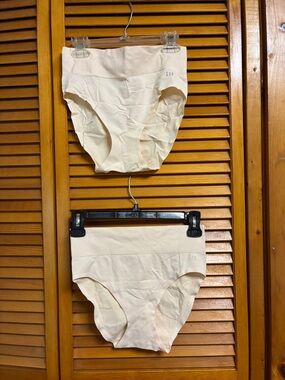 GAP Cream Seamless High-Rise Briefs - 2 Pack